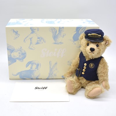 Lot 10 - Steiff Germany teddy bear,682315 'Polar Express Bear', boxed with certificate