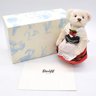 Lot 84 - Steiff Germany teddy bear, 657184 'Liesel', boxed with certificate.