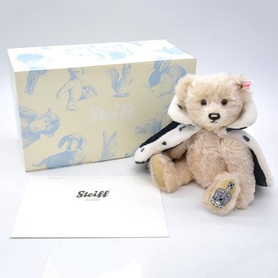 Lot 86 - Steiff Germany teddy bear, 664250 'Diamond Coronation', boxed with certificate.