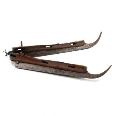 Lot 145 - Pair of late Victorian ice skates, Marsden Brothers, Sheffield