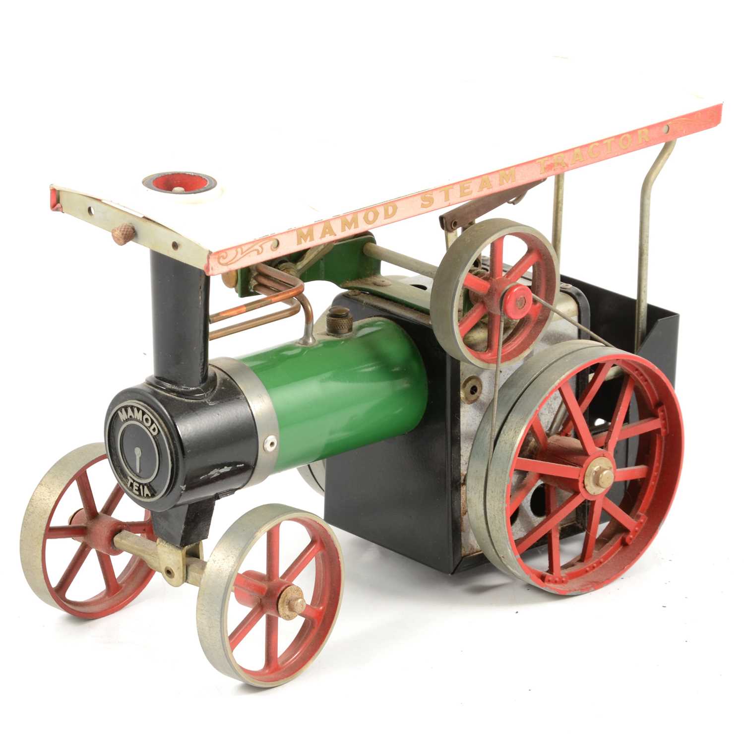 Lot 121 Mamod Live Steam TE1A Traction Engine lot-121-mamod-live-steam-te1a-traction-engine