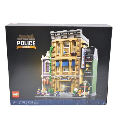 Lot 174 - Lego Modular Buildings collection set, 10278 'Police Station', boxed