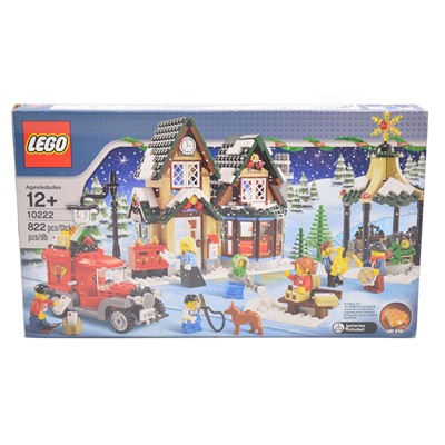 Lot 170 - Lego set, ref 10222 'Winter Village Post Office', boxed