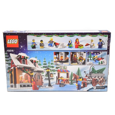 Lot 172 - Lego set, ref 10216 'Winter Village Bakery', boxed