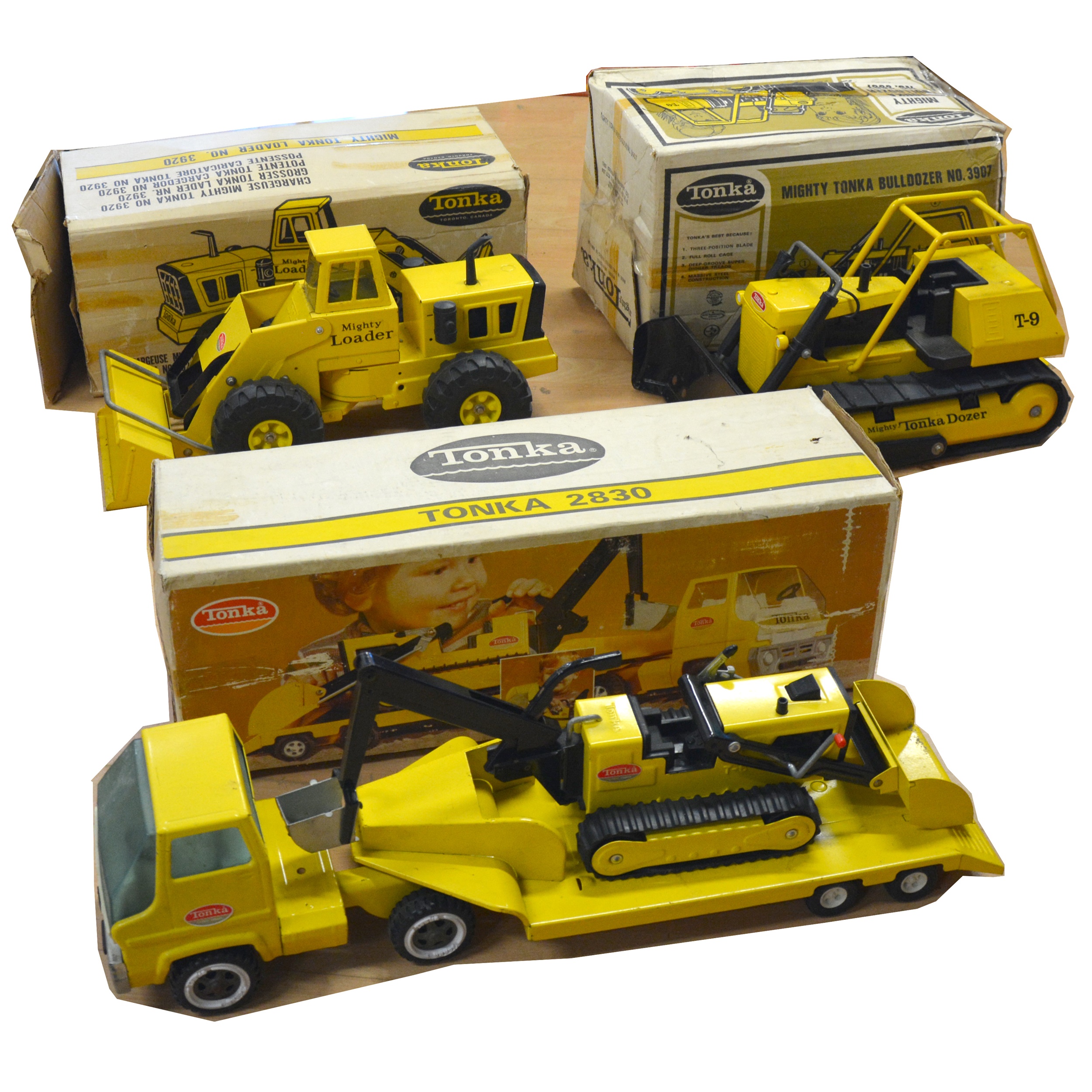 Vintage tonka sale construction toys