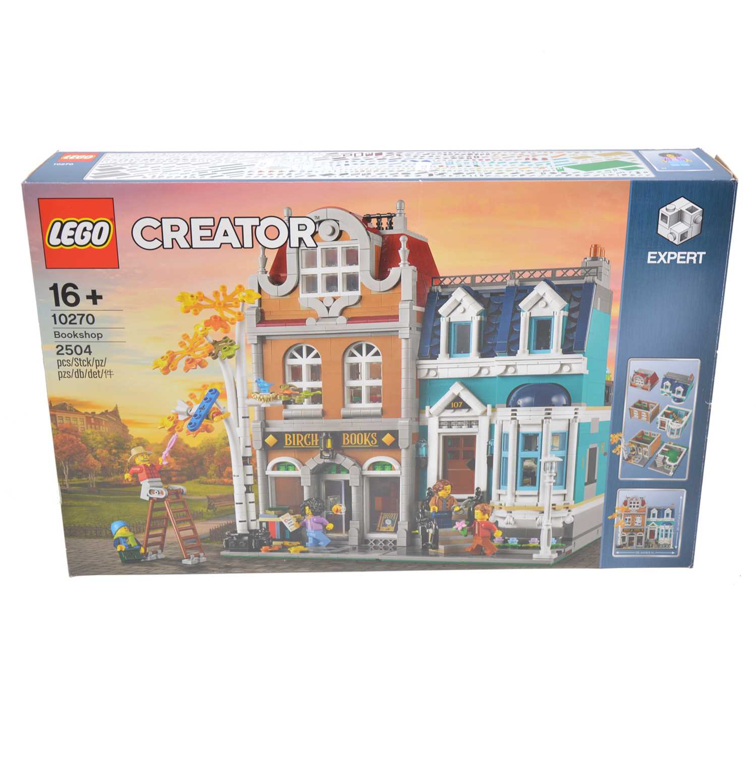 Lot 165 Lego Creator set 10270 Bookshop boxed