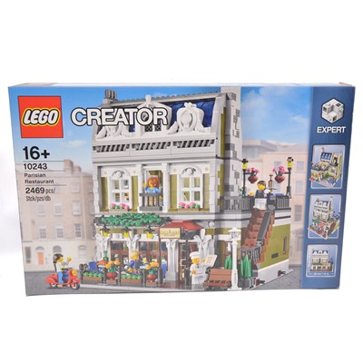 Lot 162 - Lego Creator set, 10243 'Parisian Restaurant', boxed