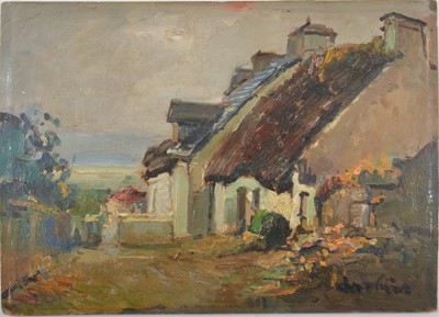 Lot 377 - French School, Cottages at Morbihan