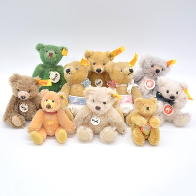 Lot 35 - Ten Steiff Germany teddy bears