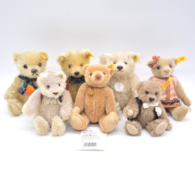 Lot 26 - Seven Steiff Germany teddy bears