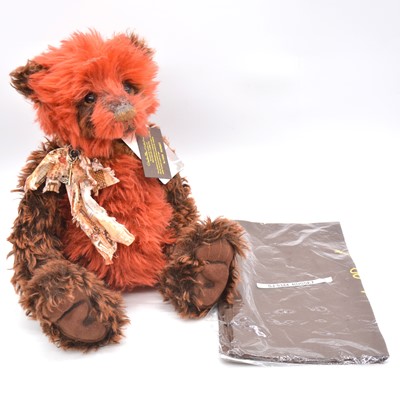 Lot 110 - Charlie Bears teddy bear, SJ 5344 'Russet'