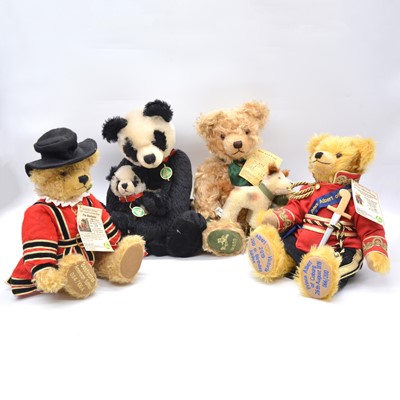 Lot 51 - Four Hermann-Speilwaren teddy bears