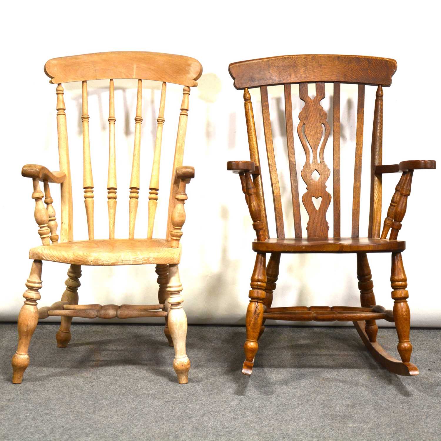 Farmhouse store rocking chair