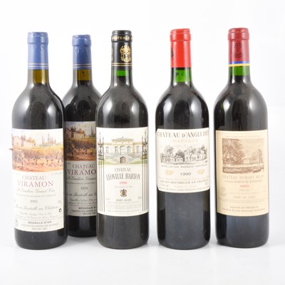 Lot 88 - Five assorted bottles of French vintage Clarets
