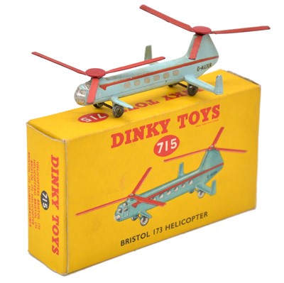 Lot 24 - Dinky Toys die-cast model ref 715 Bristol 173 Helicopter