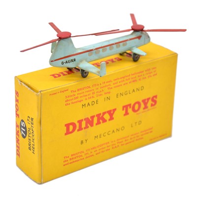 Lot 24 - Dinky Toys die-cast model ref 715 Bristol 173 Helicopter