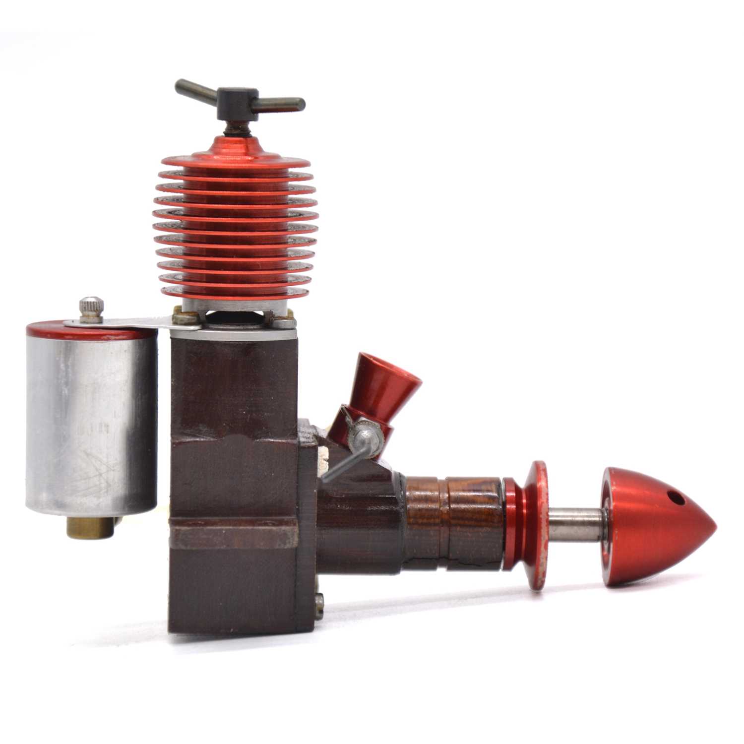 Lot 444 - Richard Gron Texgumoid front rotary engine