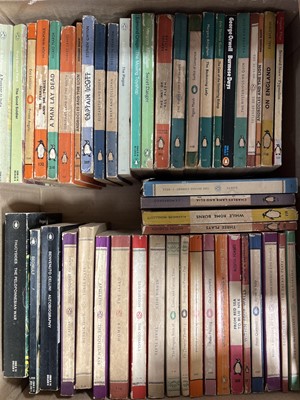 Lot 242B - Six boxes Penguin and Pelican books