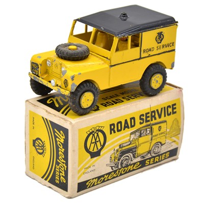 Lot 65 - Morestone Series die-cast model Land Rover 'AA' Road Service