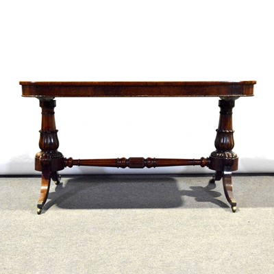 Lot 398 - William IV rosewood centre table