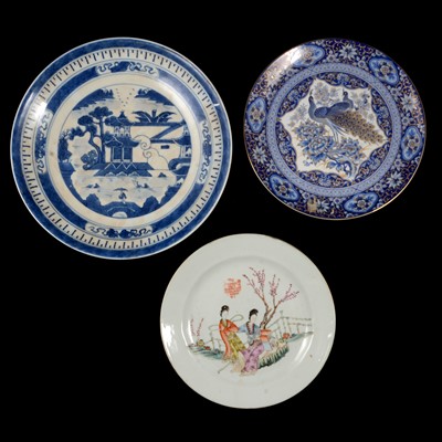 Lot 12 - Quantity of Chinese plates and dishes