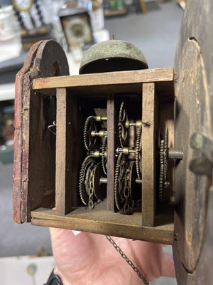 Lot 176 - Chain driven wall clock