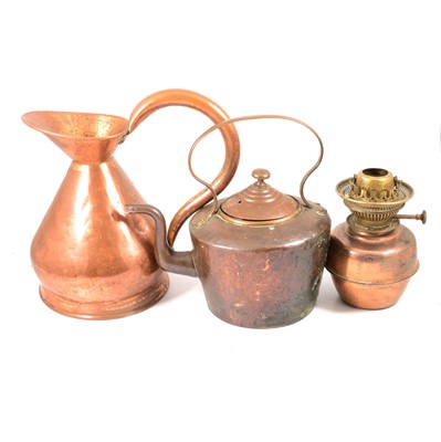 Lot 213 - One box of copperware