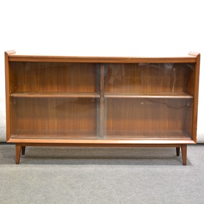 Lot 412 - Teak lowline bookcase