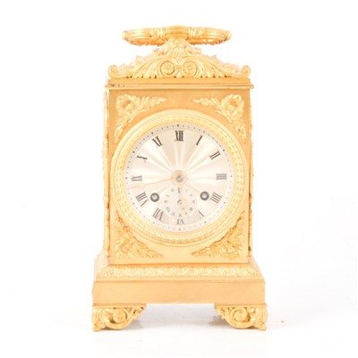 Lot 257 - Charles X ormolu bracket clock