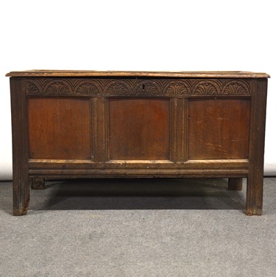 Lot 477 - Joined oak coffer