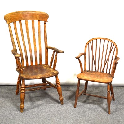 Lot 426 - Kitchen chair and a Windsor chair