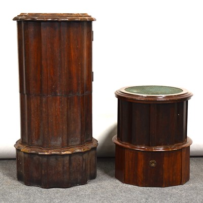 Lot 460 - Two Victorian mahogany commodes