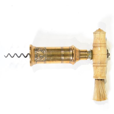 English brass open frame two pillar corkscrew, Circa 1880. – The Old  Corkscrew – International Fine Antique Dealer