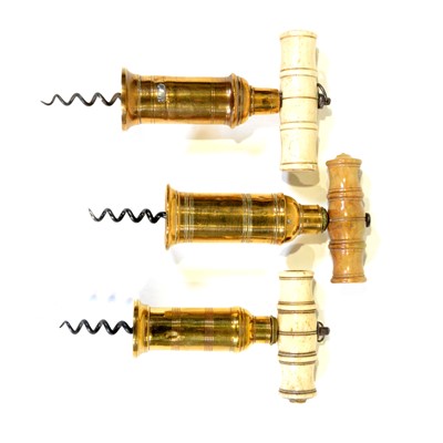 Lot 4 - Three Thomason type corkscrews