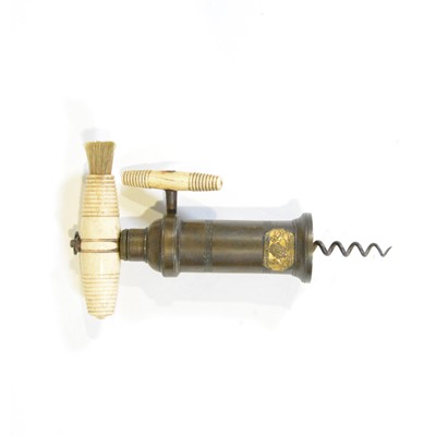 Lot 10 - Thomason Patent Kings screw corkscrew by Dowler