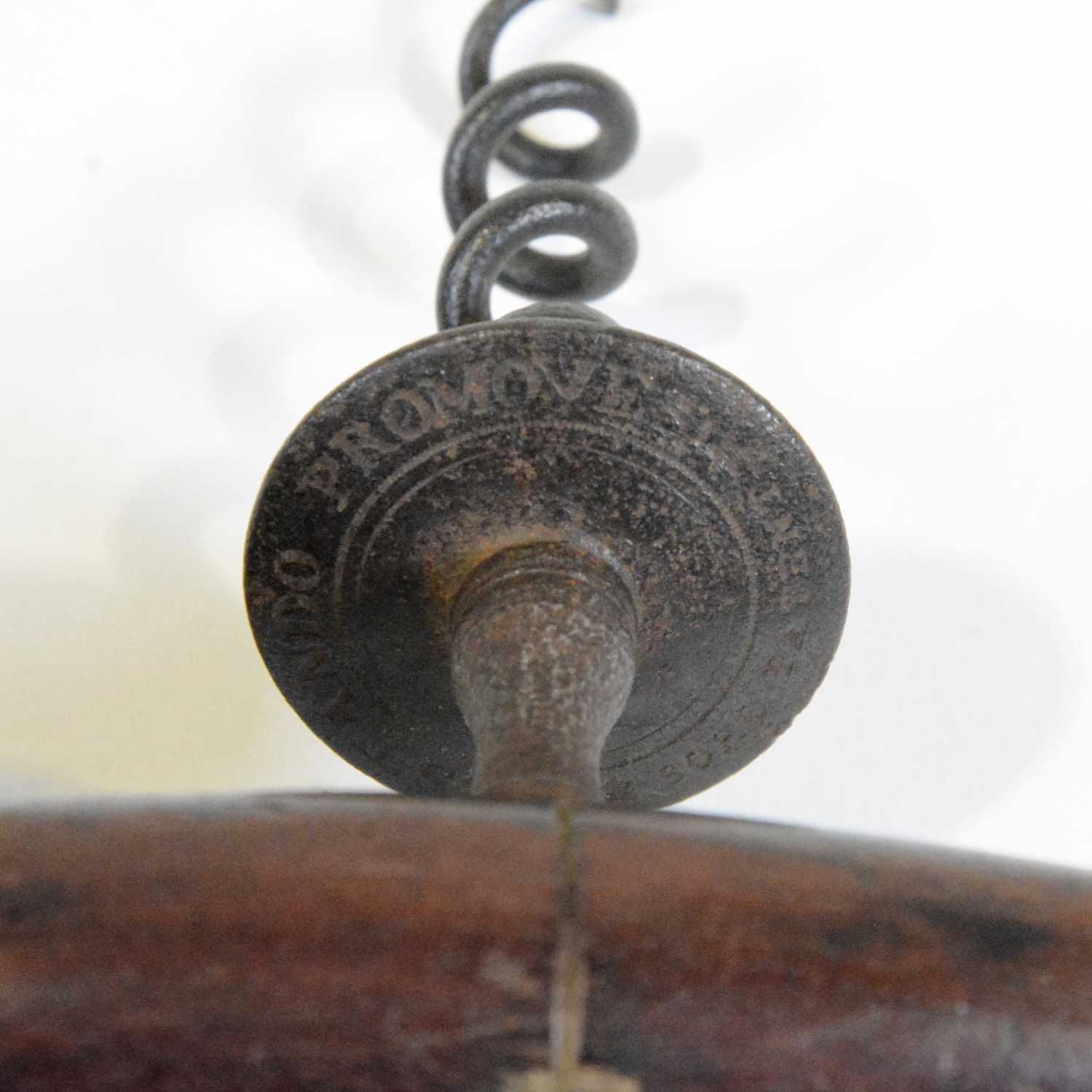 Lot 12 - Samuel Henshall Soho Patent corkscrew,