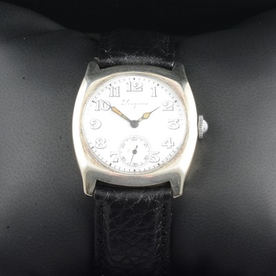 Lot 336 - Longines - a gentleman's vintage wristwatch.