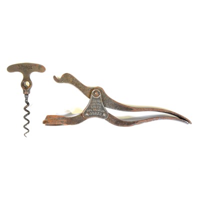 Lot 30 - Lund Patent Lever and Patent Lever corkscrew