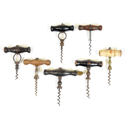 Lot 36 - Seven corkscrews