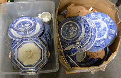 Lot 62 - Quantity of blue and white ware