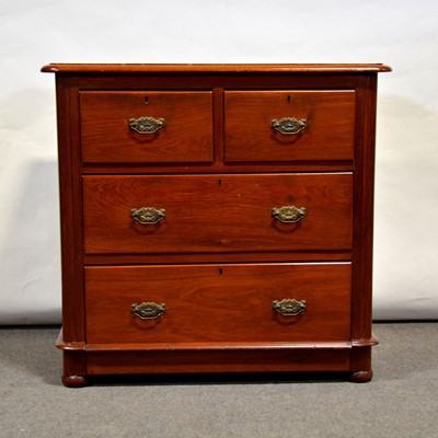 Lot 459 - Victorian mahogany chest of drawers