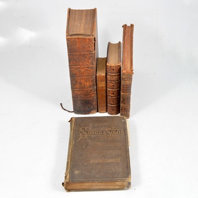 Lot 94 - William Tan'Sur, The Royal Melody Compleat: or, The New Harmony of Sion, R Brown, London 1760.