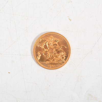 Lot 188B - A Gold Full Sovereign, Elizabeth II, 1981.