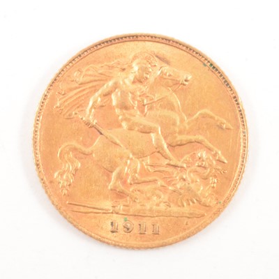 Lot 156 - A Gold Half Sovereign Coin,.