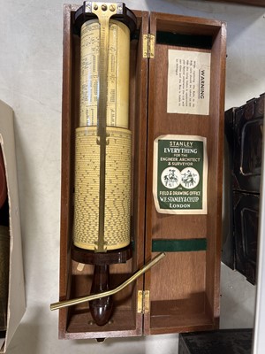 Lot 129 - A cased Stanley Fuller Calculator.