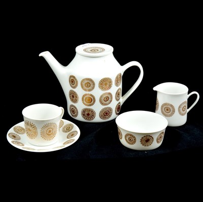 Lot 28 - 1960s Porsgrund porcelain coffee set