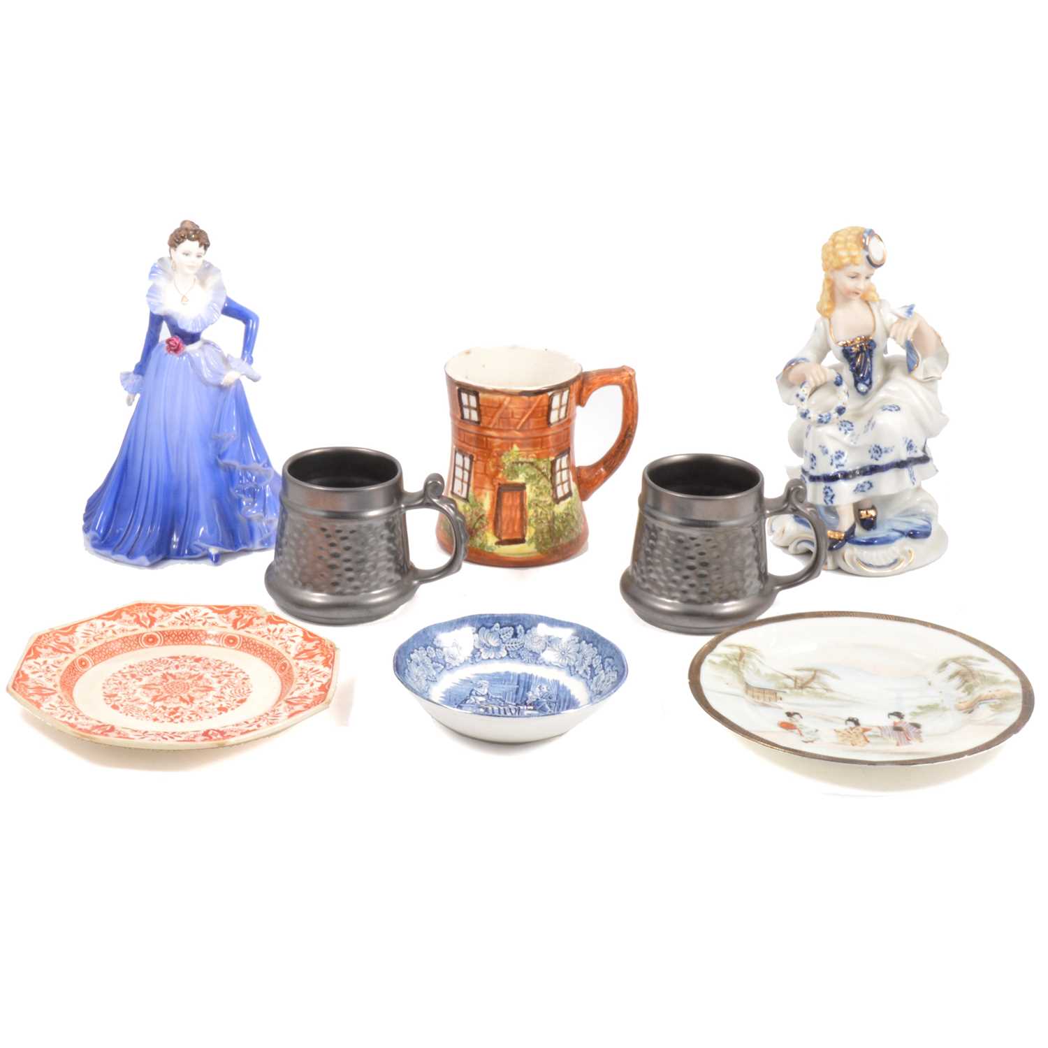 Lot 74 Four Boxes Of Miscellaneous China And