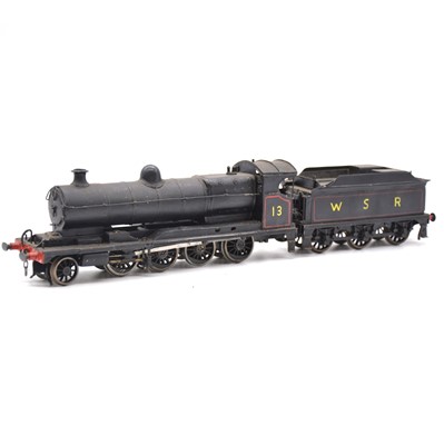 Lot 275 - Four battery powered scratch-built O gauge model railway locomotives with tenders