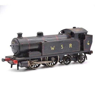 Lot 297 - Three battery powered scratch-built O gauge tank locomotives