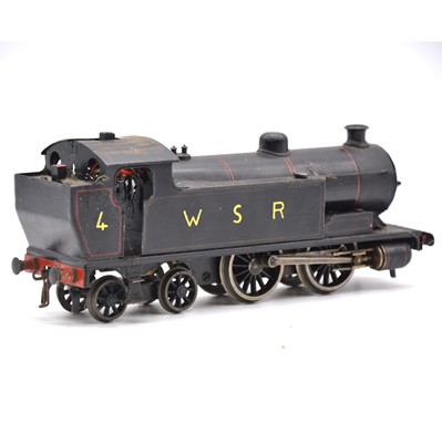 Lot 297 - Three battery powered scratch-built O gauge tank locomotives